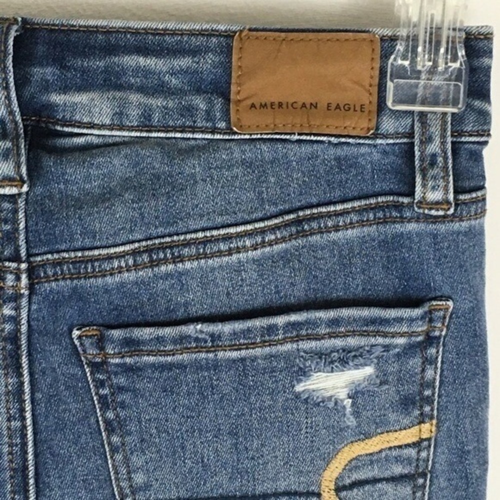 American Eagle Next Level Stretch Sup High Rise Jegging 00 Short - Picture 7 of 8
